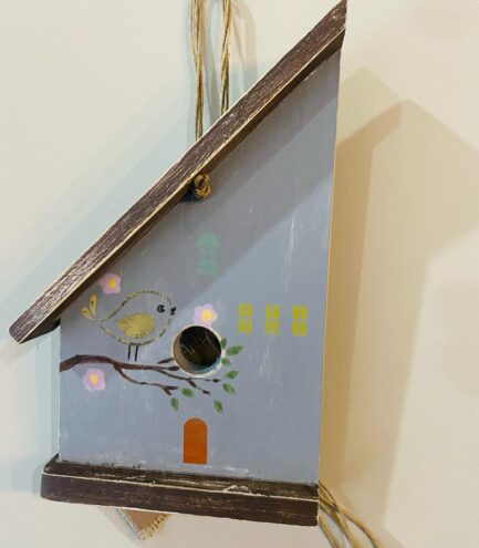 Casinha decoração , ambiente interno. Tamanho aprox 24 x 15 cm.