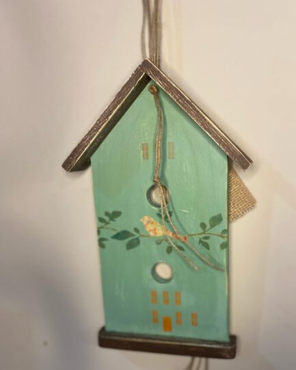 Casinha decoração , ambiente interno.  Tamanho aprox 30 x 18 cm. - Imagem 6