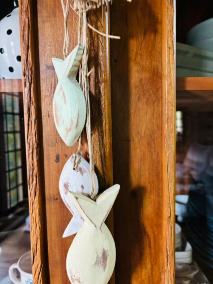 penca de peixinhos entalhados