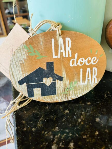Placa lar doce lar
