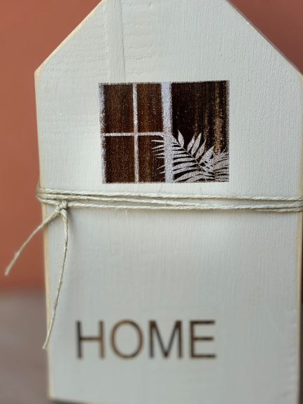 casinha de madeira decorativa - Imagem 2