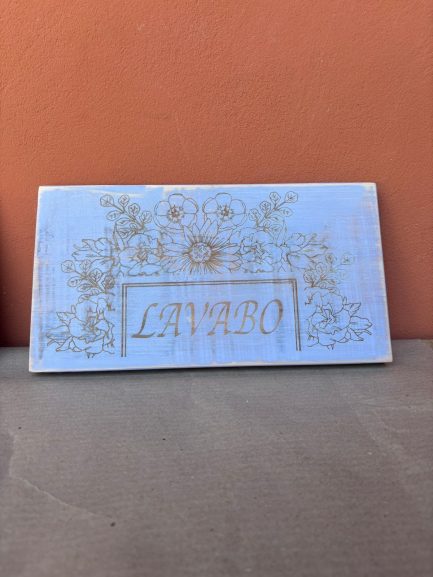 Quadro decorativo com gravaçāo a laser