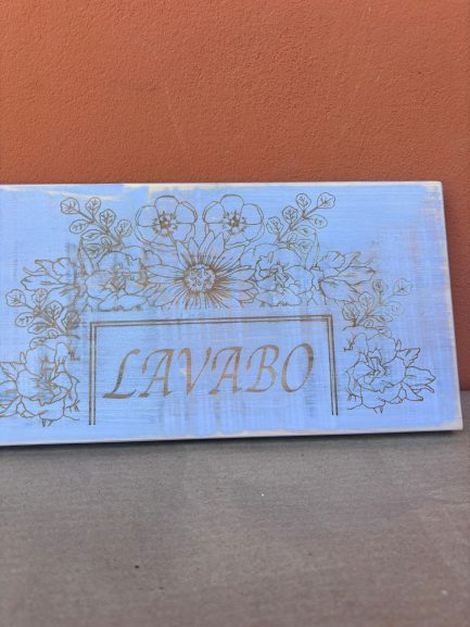 Quadro decorativo com gravaçāo a laser - Imagem 2