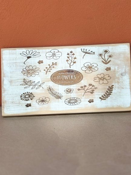 Quadro decorativo com gravaçāo a laser - Imagem 3