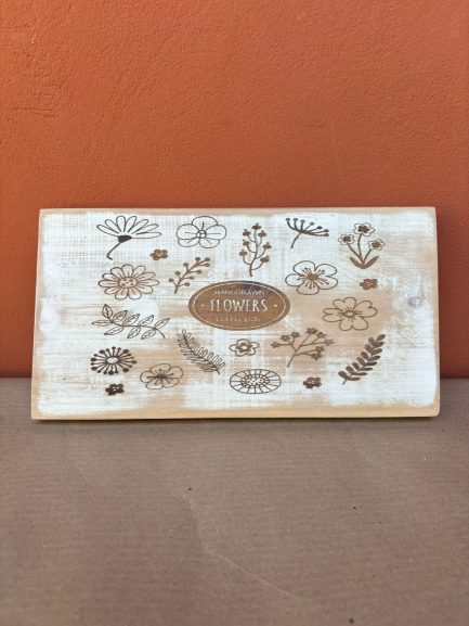 Quadro decorativo com gravaçāo a laser