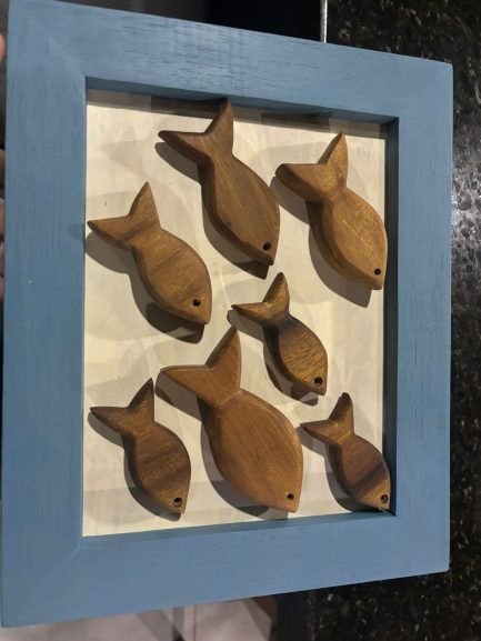 quadro decorativo peixes - Imagem 2