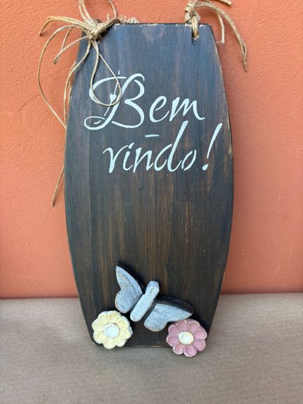 placa decorativa