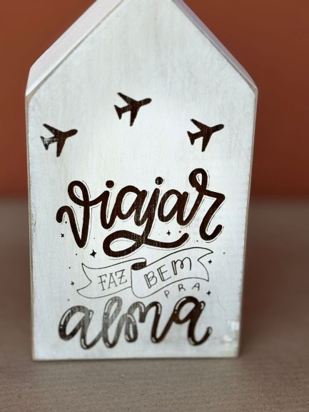 casinha de madeira decorativa - Imagem 2