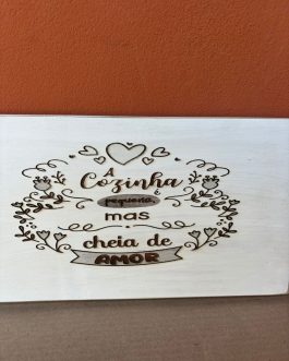 placa decorativa